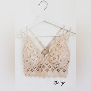 Lace Cami (Beige)